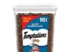 $6.64 – S&S Temptations Cat Treats Classic Crunchy and Soft Cat Treats, Savory Salmon Flavor, 16 oz. Tub S&S Temptations Cat Treats in savory salmon flavor tub