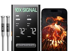 $50.00 – ThermoMaven G2 Sub-1G Wireless 2-Probe Meat Thermometer $50, G4 4-Probe $110 + Free Shipping ThermoMaven G2 Sub-1G Wireless 2-Probe Meat Thermometer in black