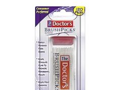 $1.34 – 120-Count The Doctor’s BrushPicks 2-in-1 Interdental Brush & Dental Pick w/ S&S + Free Shipping w/ Prime or on $35+ 120-Count The Doctor's BrushPicks dental tools