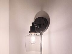 $12.49 – Kichler 1-Light Hardwired/Plug-in Wall Sconces (4 Styles) + Free Shipping Kichler 1-Light Hardwired/Plug-in Wall Sconce in Brushed Nickel
