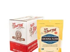 $11.13 – 4-Pack 16-Ounce Bob’s Red Mill Chickpea Flour on Sale with S&S + Free Shipping w/ Prime or on $35+ 4-Pack 16-Ounce Bob's Red Mill Chickpea Flour
