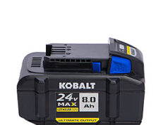 $79.00 – Kobalt 24V 8Ah Ultimate Output Lithium-Ion Battery (KXB) – + Free Store Pickup at Lowes Kobalt 24V 8Ah Ultimate Output Lithium-Ion Battery at Lowe's