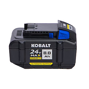 Kobalt 24V 8Ah Lithium-Ion Battery Deal at Lowes Kobalt 24V 8Ah Ultimate Output Lithium-Ion Battery at Lowe's