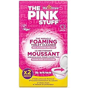Stardrops The Pink Stuff toilet cleaner deal 7-Oz Stardrops The Pink Stuff: Foaming Toilet Cleaner on Amazon