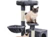 $27.98 – Yaheetech 34″ Multi-Level Cat Tree w/ Condo, Basket & Scratching Posts (Dark Gray) + Free S&H w/ Prime Yaheetech 34" Multi-Level Cat Tree in dark gray