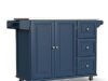 $88.56 – | Homestyles Mobile Kitchen Island Cart with Stainless Steel Top, Blue at Amazon Homestyles Mobile Kitchen Island Cart with Stainless Steel Top in Blue