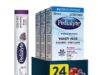 $15.00 – Pedialyte Electrolyte Powder Packets, On-the-Go Hydration Variety Pack (8 count/pack of 3) $15 pedialyte electrolyte powder packets product image