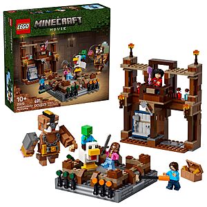 LEGO Minecraft Set (21272) Deal LEGO Minecraft Woodland Mansion Fighting Ring (21272)