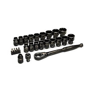 GearWrench Tool Set Deal GearWrench 25-Piece Pass-Through Ratchet & Socket Set