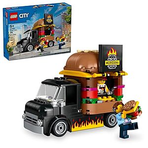 Lego City Burger Truck Building Set Deal LEGO City Burger Truck Building Set (60404) for sale at Amazon