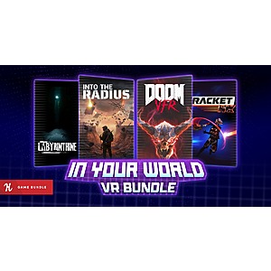 7-Item In Your World VR Bundle sale image 7-Item In Your World VR Bundle cover art featuring various VR games