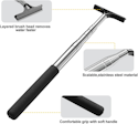 $2.00 – Car Mirror Squeegee w/ 39″ Handle for $2 + free shipping w/ Prime Car Mirror Squeegee with 39" Handle on Amazon