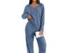 $11.00 – 2-Pc Ekouaer Women’s Ribbed Lounge Set – $10.99 + Free Shipping w/ Prime or orders $35+ Two pieces of Ekouaer Women's Ribbed Lounge Set