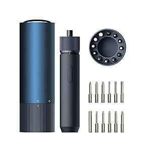 HOTO HS-SC04D Screwdriver on sale HOTO USB-C Rechargeable Electric Screwdriver with 12 bits