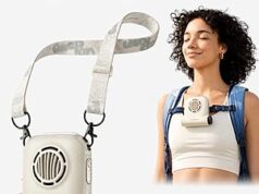$9.99 – InoKraft Wearable Clip-On Waist Fan – 4Ah Rechargeable Battery & 13+ Hour Runtime (White) at Lowest Price Ever on Amazon InoKraft Wearable Clip-On Waist Fan in white