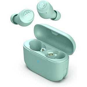 JLab Go Party Speaker and Air Pop Earbuds Deal JLab Go Party Waterproof RGB Portable Bluetooth Speaker + JLab Go Air Pop True Wireless Earbuds (Mint)