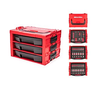 Tekton Socket Set Amazon Deal TEKTON 83-piece 3/8 inch Drive 12-Point Socket Set