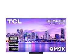 $1,499.99 – TCL Class QM9K Series Mini LED QLED 4K Latest Model – Exceptional Deals on 65 Inch and 75 Inch Models TCL Class QM9K Series 65-inch and 75-inch Mini LED QLED 4K TVs