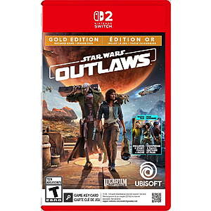 Star Wars Outlaws: Gold Edition Nintendo Switch 2 deal Star Wars Outlaws: Gold Edition for Nintendo Switch 2