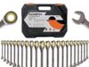 $43.77 – 22-Pc SUZUME Ratchet Wrenches Set w/ Organizer Box (72 Tooth SAE & Metric) + Free Shipping 22-Pc SUZUME Ratchet Wrenches Set with organizer box