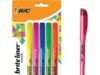 $1.79 – BIC Brite Liner Highlighters: Budget-Friendly Packs Available at Amazon BIC Brite Liner Highlighters pack with chisel tips