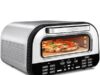 $119.99 – * | Gourmia Indoor Pizza Oven Air Fryer Toaster (Stainless Steel) at Amazon Gourmia Indoor Pizza Oven Air Fryer Toaster in stainless steel