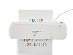 $21.91 – Amazon Basics 9-Inch Thermal Laminator Machine with Quick Warm-Up, 2 Heat Settings, Jam Release for Documents and Photos Amazon Basics 9-Inch Thermal Laminator