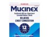 $16.14 – S&S AMZ Mucinex 100 ct 12 Hour 600 mg Guaifenesin Extended-Release Tablets for Excess Mucus Relief 1614 amz mucinex 100 product image