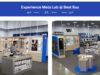Experience Meta Lab @ Best Buy: Trial Latest AI Glasses Tech In-Store People trying AI glasses at Meta Lab in a Best Buy store