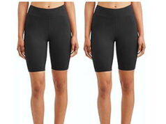 $5.00 – 2 Pack Athletic Works Women’s Mid Rise 9″ Bike Short (Size S/M) – $5 + Free Shipping with Walmart+ or $35+ 2 Pack Athletic Works Women's Mid Rise 9" Bike Short (Size S/M)