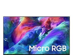 $1,710.00 – Samsung EPP/EDU Samsung – 85″ Class R85H Series Micro RGB 4K UHD Smart Tizen TV (2026) $1710 or $1610 Samsung R85H Series 85" Micro RGB Smart TV
