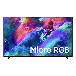 Samsung R85H Series TV Discount Samsung R85H Series 85" Micro RGB Smart TV