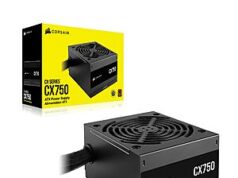 $52.99 – : CORSAIR CX750 80 Plus Bronze Non Modular Low-Noise ATX 750 Watt Power Supply – NA – Black at Amazon CORSAIR CX750 power supply unit