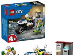 $6.99 – Thumb Score: +6 LEGO City Police Motorcycle Chase Building Toy for Kids (60455) – + Free S&H w/ Prime or $35+ LEGO City Police Motorcycle Chase Building Toy for Kids (60455)