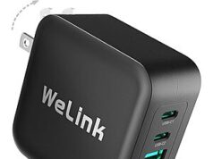 $14.99 – WeLink 100W USB C Charger – GaN PPS 3-Port Fast Compact Foldable USB C Charger Now at Record Low Price on Amazon WeLink 100W USB C Charger — small, lightweight, and powerful