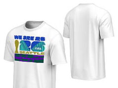 $5.10 – FIFA World Cup 2026 Men’s White Host City Block Tee (Various) – from FIFA World Cup 2026 Men's White Host City Block Tee featuring Seattle, Philadelphia, and San Francisco