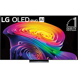 LG 83 inch C6H Series OLED evo AI 4K Smart webOS TV deal LG 83 inch OLED evo TV