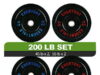 $113.00 – FlexWave 200LB Olympic Bumper Plate Set on Sale at Walmart FlexWave 200LB Olympic Bumper Plate Set on sale at Walmart