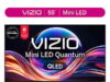 $248.00 – VIZIO 55″ Mini LED Quantum 4K QLED HDR Smart TV (NEW 2026) VQM55C-10 $248 FS @ Walmart Vizio 55" Mini LED Quantum 4K QLED HDR Smart TV