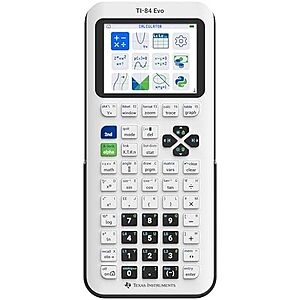 TI-84 Evo calculator deal Texas Instruments TI-84 Evo Graphing Calculator on sale at Amazon