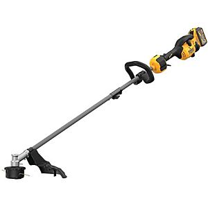 DEWALT FLEXVOLT Trimmer at Bomgaars Sale DEWALT FLEXVOLT 17" Cordless Trimmer with 3 Ah Battery & Charger