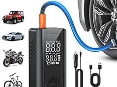 $17.96 – JUSUOX 150 PSI Portable Tire Inflator Air Compressor w/ Dual Power (Cordless & 12V DC) on Sale for + Free Shipping with Prime or on $35+ JUSUOX Portable Tire Inflator Air Compressor