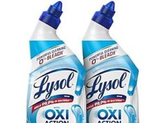 $3.53 – SnS * | 2-Pk 24-Oz Lysol Toilet Bowl Cleaner Gel (Ocean Fresh) at Amazon 2-Pk 24-Oz Lysol Toilet Bowl Cleaner Gel (Ocean Fresh) on Amazon