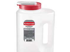 $5.47 – : Rubbermaid Mixermate Leak-Resistant Pitcher, Clear, 3.8 Liter (1 Gallon), Plastic at Walmart.com Rubbermaid Mixermate Leak-Resistant Pitcher in clear, 3.8 liter (1 gallon), plastic