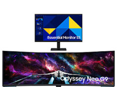 $1,250.00 – Samsung EPP & EDU: 57″ Odyssey Neo G9 240Hz Dual 4K Curved Gaming Monitor + 27″ 1080p 100Hz IPS Monitor $1250 + Free S/H Samsung EPP & EDU: 57" Odyssey Neo G9 240Hz Dual 4K Curved Gaming Monitor + 27" 1080p 100Hz IPS Moni