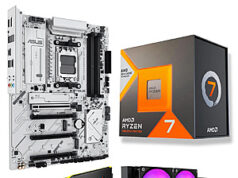 $598.00 – Bundle AMD Ryzen 7 7700X3D CPU + ASUS B850 MAX GAMING WIFI W MB + 16GB G.SKILL Ripjaws M5 Neo RAM + AIO $598 + Free S/H AMD Ryzen 7 7700X3D CPU bundle deal with ASUS B850 MAX GAMING WIFI W Motherboard, G.SKILL Ripjaws M5 Neo RAM, and Cooler Mast