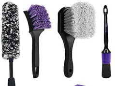 $12.59 – 6-Piece YeewayVeh Car Wheel & Tire Detailing Brush Kit (Purple) – with Prime/On Orders $35+ 6-Piece YeewayVeh Car Wheel & Tire Detailing Brush Kit in purple