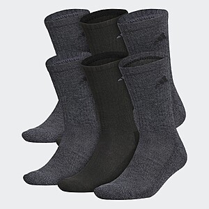 Deal on Adidas men's Athletic Cushioned Crew Socks Adidas men's Athletic Cushioned Crew Socks in M/L size