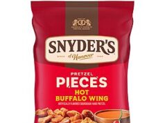 $2.90 – Snyder’s of Hanover Hot Buffalo Wing Flavored Pretzel Pieces, 11.25 Oz – After Coupon & S&S at Amazon Snyder's of Hanover Hot Buffalo Wing Flavored Pretzel Pieces in a bag