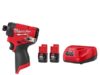 $119.00 – $119: Milwaukee M12 FUEL 12V Lithium-Ion Brushless Cordless 1/4 in. Hex Impact Driver w/M12 Compact 2.0 Ah Battery (2-Pack) Starter Kit at HomeDepot Milwaukee M12 FUEL 1/4 in. Hex Impact Driver Starter Kit with two batteries